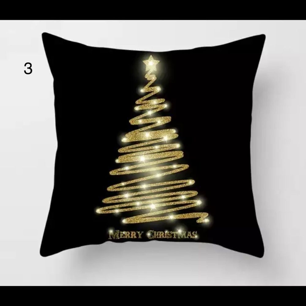 CHRISTMAS PILLOW COVERS (2) - Picture 2 of 4